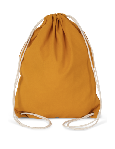 K-KI0125-COTTON DRAWSTRING BACKPACK